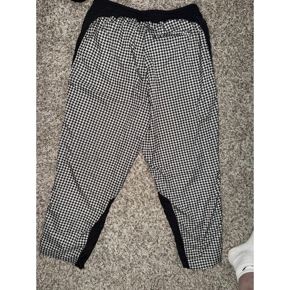 Urban Outfitters Windbreaker Pants Mens Size XL Houndstooth Parachute Lined - Picture 2 of 8